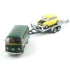 PREMIUM CLASSIXXS 復刻版 1/43 VOLKSWAGEN T2A Kasten+MINI MK1 車架套組, 混色
