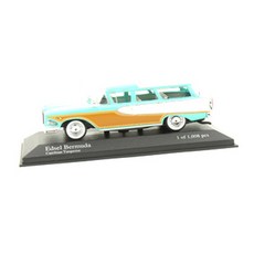 MINICHAMPS 1/43 EDSEL BERMUDA Carribian Turquoise 1958汽車模型 MC068759DE, 混色