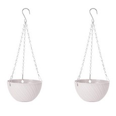 粉彩圖案花盆掛架, 隨機發貨, 2個