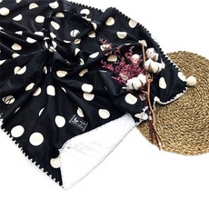 AGA ZAMZAM 3合1背帶保暖毯, Black Dot