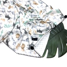 AGA ZAMZAM 3合1背帶保暖毯, Zoo