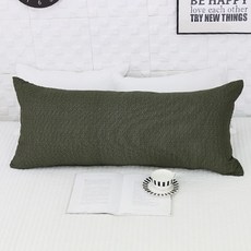 Ein Haus Jade 棉質靠墊, 綠色