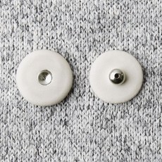 싸개스냅단추 2p세트 11mm, 라이트베이지, 15개