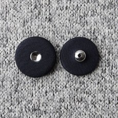 包布按扣 28mm, 海軍藍, 30個