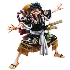 Mega House海賊王優秀模型海賊王KABUKI EDITION歌舞伎版 蒙其·D·路飛公仔, 1個