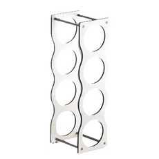 WELLMATE 4桶酒架, 白色的, 1個