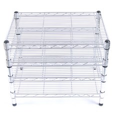 Korac Korea 25mm工業用金屬層架 4層 390*900*600mm, 銀