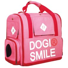 Dogismile 涼感寵物外出包 含迷你風扇, 粉色的