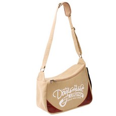 Dogismile 生活風格斜背包, 米色, 1個