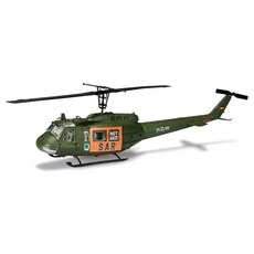 HERPA複製品1/87 Construction Kit Bell UH-1D Helikopter SAR壓鑄 HE744423KH, 混色