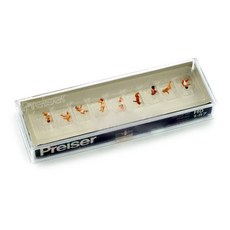 PREISER 複製品 1/87 孩童彩繪人體模型微型公仔 9 件套 PRS105291FG, 1套