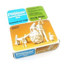 PREISER複製品1/22.5婚禮新郎新娘22.5:1中間色 6入組 PRS45180FG, 1套