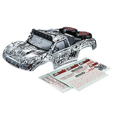 Replicas 1/10 短成本卡車/怪物噴漆車身 + 配件全選項類型 RC 零件 KIL480623, 混色, 1套