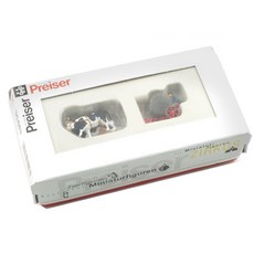 PREISER 複製品 1/87 割草機彩繪人體模型 3p 套組 PRS304434FG, 1套