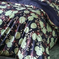 La Redoute 印花被套+枕頭套 F696498, 深藍色印花