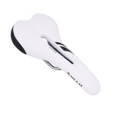 VLLU 鉻鉬鋼軌自行車座墊 Velo 1701, 白色, 1個