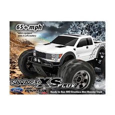 HPI YS 115125 SAVAGE XS FLUX with Ford SVT Raptor RTR 시속100km/h+ RC카, 혼합 색상, 1개