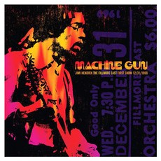 지미 헨드릭스 - MACHINE GUN THE FILMMORE EAST FIRST SHOW 12/31/69 디지팩, 1CD
