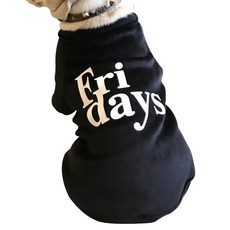 I Love Pet 寵物絲絨嘻哈風格T恤, 黑色