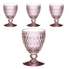 Villeroy & Boch 波士頓水杯 350ml, 玫瑰, 4件