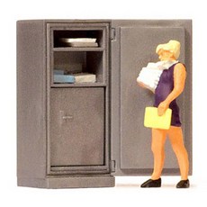 Preiser 1/87工作的女人公仔 PRS291062FG, 1個