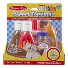 Melissa&Doug 美國瑪莉莎 醬料罐玩具組 MD5172, 混色