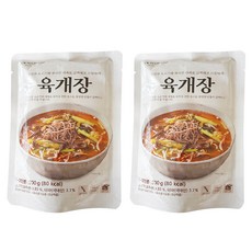 씨케이푸드원 즉석 육개장, 500g, 2개