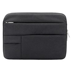 디스트 포켓 노트북 파우치, 블랙, 15in, 1개