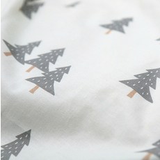 Fabric Art純棉100% 20支斯堪地亞小森林布料, 象牙