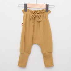 BABYLEE 嬰兒綁帶素色長褲