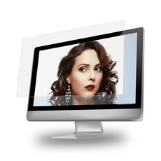 클린에이지 모니터 블루라이트차단 시력보호 필름 17인치, 1개