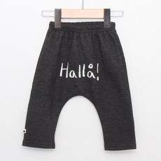 BABYLEE 嬰兒鬆緊帶印花長褲