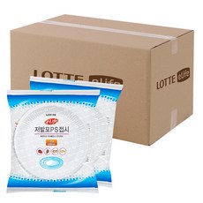 롯데이라이프 저발포 일회용 PS 접시 230mm, 10개입, 10개