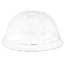 일회용 투명 돔형 뚜껑 98 x 55 mm, 1개입, 1000개