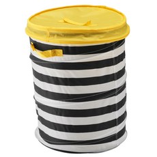 IKEA 宜家家居 FLYTTBAR收納籃+蓋子, 黃色