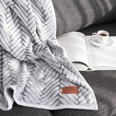 BOWELL 柔軟雪花貂絨超細纖維毯