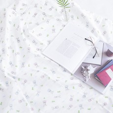 Uterus 孩童棉紗毯 M號, 維也納兔子款