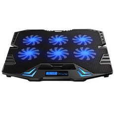 Earlybot 筆記本電腦散熱器 K8 PRO, 黑色