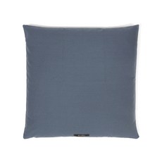 BO WELL 基本款方形抱枕套, 藍灰色