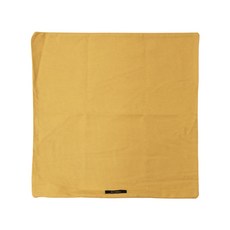 BO WELL 彩色帆布抱枕套, 黃芥末醬