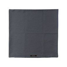 BO WELL 彩色帆布抱枕套, 深灰色