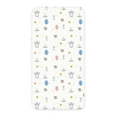 베베누보 프리미엄 유아침대용 쿨매트, 우든라이프, 1개