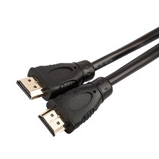 라인업시스템 HDMI 1.4 19p 케이블 M/M 블랙 LS-HDMI-EMM, 1개, 1m