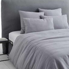 La Redoute 素色亞麻被套 F696660, Moyen Grey
