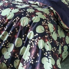 La Redoute 印花被套 F696496, 深藍色印花