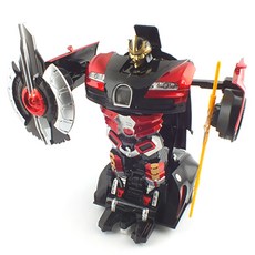 레프리카 2.4GHz 1/14 근접센서작동 변신로봇 어린이RC로봇 SXT233201RE, 혼합 색상, 1개