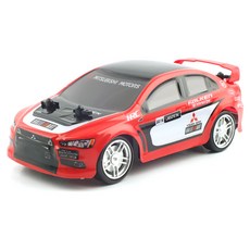 Replica 2.4GHz 1/24 4WD三菱Lancer Evolution RC甩尾車 HEX080193RE, 混色