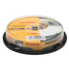 코닥 DVD+R DL Printable 8X 공디스크 10p + 케이크박스, 1개