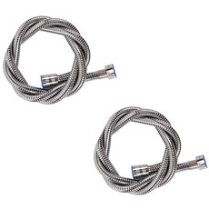 THE ZAKKA 金屬淋浴軟管 2m Y250LBBH088, 2件