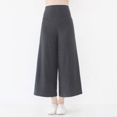 PangPang Shop T羅紋寬管褲